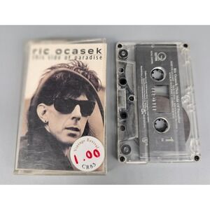 Ric Ocasek This Side Of Paradise Cassette 1986 Geffen New Wave Pop Rock